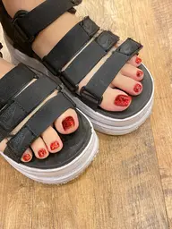 【定番ネイル】フットネイル/ワンカラー/シンプルネイル/2色までOK◎(オフ・ケア・パラジェル/LaShade込み🔥)