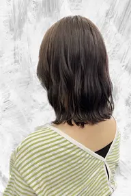 【艶髪】オーガニックカラー＋うる艶トリートメント