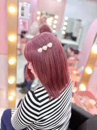 【ミニモ学割🌸*･】初めてのブリーチにおすすめ✨ケアブリーチ➕カラー➕髪質改善トリートメント