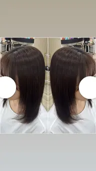 ☘️🕊️ オーガニック白髪染めカラー ＋ 艶髪保湿ケアトリートメント 🕊️☘️