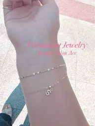 パーマネントジュエリー💍ブレスレット（留め具のない半永久的なジュエリーPermanent jewelry）