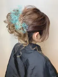 🌈ヘアセット🌈結婚式、ライブ、デートに❤️3300