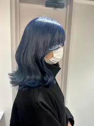 ケアブリーチ使用♪全頭ブリーチ+カット+TOKIOトリートメント