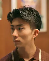 メンズカット+パーマ