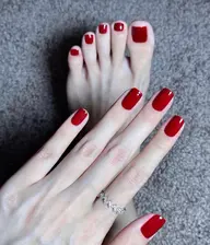 ワンカラー（初回オフ込み）　バンドネイル➕フットネイル