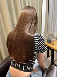 髪質改善酸性ストレート💫+Oggiトリートメント