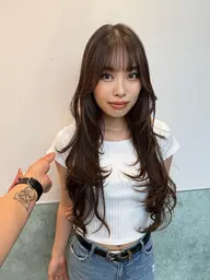 🩵レイヤーカット+縮毛+トリートメント🩵