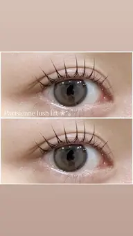 【次世代まつ毛パーマ】パリジェンヌラッシュリフト〈コーティング付〉￥6000＋指名料¥300 ※オフ不可※