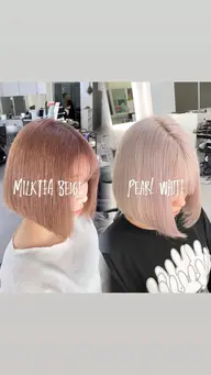 ✨黒染め落とし✨黒染め落とし専用ケアブリーチ＋全体カラー