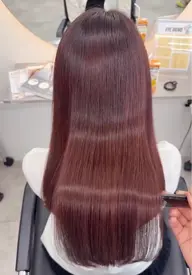 【透明感&艶UP】ブリーチなしWカラー+似合わせカット+艶トリートメント