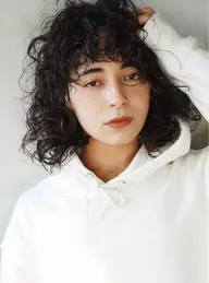 カット+ニュアンスパーマ