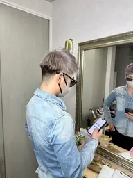 メンズ限定◎1ブリーチ+カラー