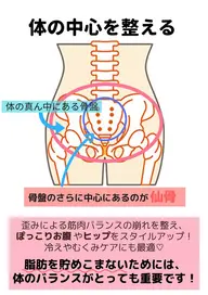 【ミニモ初掲載キャンペーン★ミニモ限定】〜自律神経の乱れが気になる方〜骨盤の中心☆仙骨を整えると全身が整う！仙骨リバース