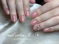 【ジェルオフ無料】2色ワンカラー/ラメグラコース☆5500円【HAND】
