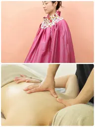 黄土よもぎ蒸し40分+アロマリンパマッサージ60分