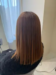 カット＋髪質改善カラー＋バイカルテ3ステップトリートメント
