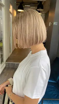 ハイブリーチ(ケアブリーチ×2)+トリートメント