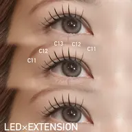 人気NO.1✨️ 【LEDマツエク💘】 最高級セーブル or フラットラッシュ 120本♡ 持続力 ◎ 【指名料込】