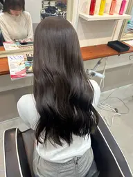 【ご新規様限定】カット+透明感カラー+Aujua 4step TR（ケアプロ付き）