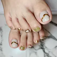 フットジェルネイル 定額or持ち込みデザインやりたい放題150分