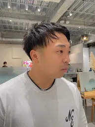 メンズカット+眉スタイリング(眉Wax)