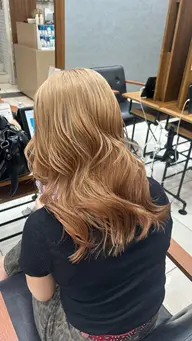 🍎ブリーチリタッチ+カラー🍎