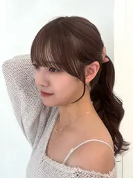 《 4.5月限定 》 顔まわりカット + 天使の艶カラー + 4stepTR