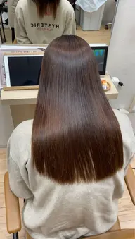 縮毛矯正＋カット＋トリートメント