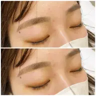 眉毛スタイリング