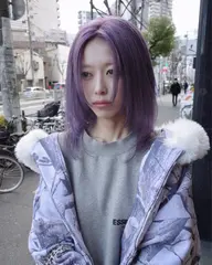 【ウルフカット】+【ハイブリーチ(ブリーチ2回)】+【前処理付きケアカラー】