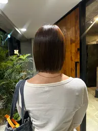 縮毛矯正+シャンプーブロー