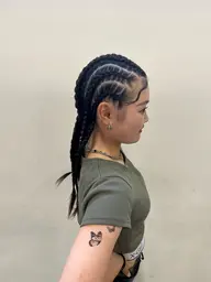 【minimo限定】⛓️コーンロー⛓️1本1100円（ダンス、学校祭に大人気ヘア）