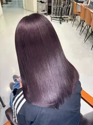 【大人かわいい垢抜けヘアに💞】ツヤ感ワンカラー🎀🪞🤍(要相談)