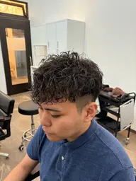 メンズカット＋選べるパーマ+4stepトリートメント（ツイスパ・波巻きなど／スタイリストカット込み）