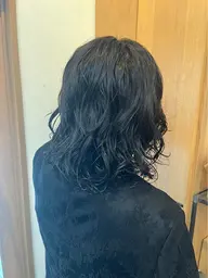 今流行りの‼️ふわふわパーマ🌀😵‍💫