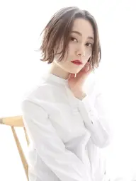 【撮影モデル (撮影条件OKなら0円)】レイヤーカット＋デザインパーマ