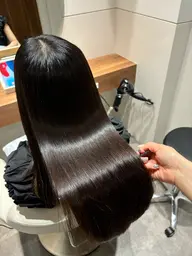 🫧🤍透明感カラー➕クイック髪質改善トリートメント🤍🫧　¥12600