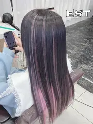 シールエクステ10枚【ハイライト、インナーカラー】