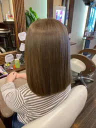 🧡オススメ🧡部分ストレート+超音波トリートメント