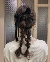 洋装ヘアセット🫧