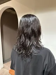 カット＋ケアパーマ＋2step Aujua treatment