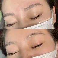 美眉スタイリング(パーマ＋wax)ブロウラミネーション/ハリウッドブロウリフト