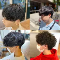 【メンズ限定】カット＋カラーｏｒパーマ (ツイスト/スパイラル可)