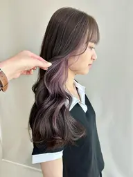 【 人気NO.3💞 】カット＋透明感カラー＋ハイライトorインナー＋5step最高級トリートメント