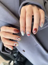 【定額デザイン2】 アートパーツ多め✨カラー、配置変更無料💅