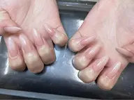 《チップ長さ出し》ワンカラ-・グラデーション