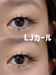 奥二重や一重におすすめ✨Lカールボリュームラッシュ300本5000円、400本6000、500本7000円