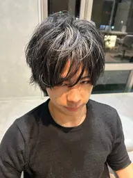 メンズカット☆マッシュウルフ☆スパイキーショート※シャンプードライ込み