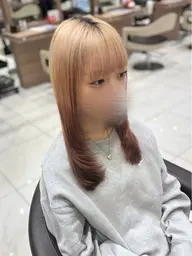 ✂️【レイヤーカットモデル】👧🏻‎🩵 【すぐ予約不可❌1番下の予約リクエストからお願いします】