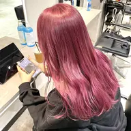 カット+ブリーチ+髪質改善カラー+マイクロバブル